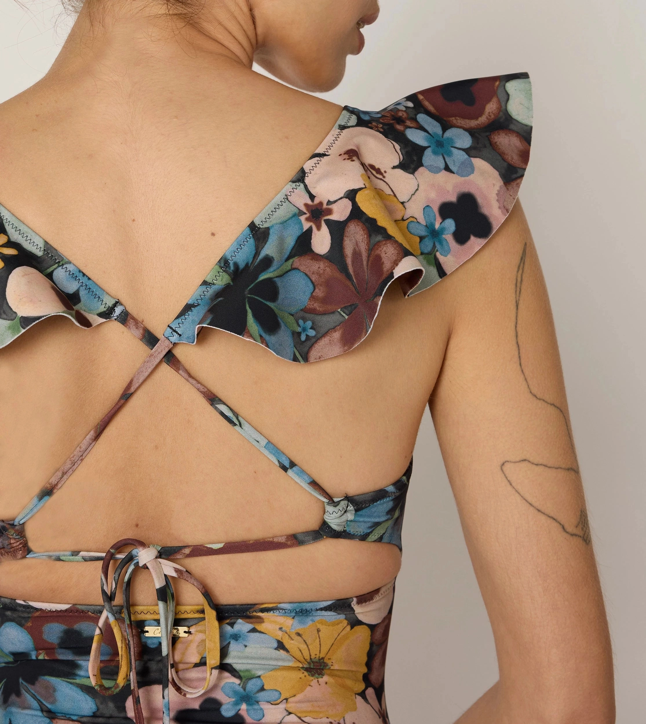 Bold-Hues Harlow One Piece | Foraged Violets