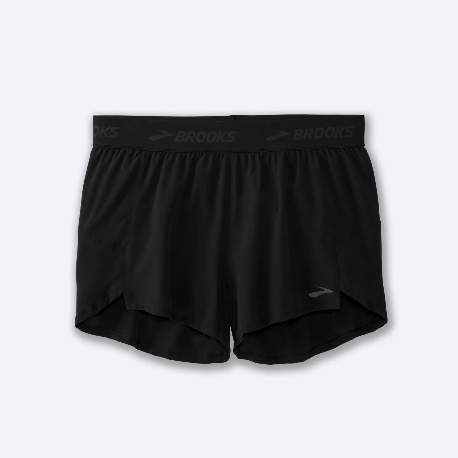 Brooks Womens Chaser 3" Short- Black (221463006)