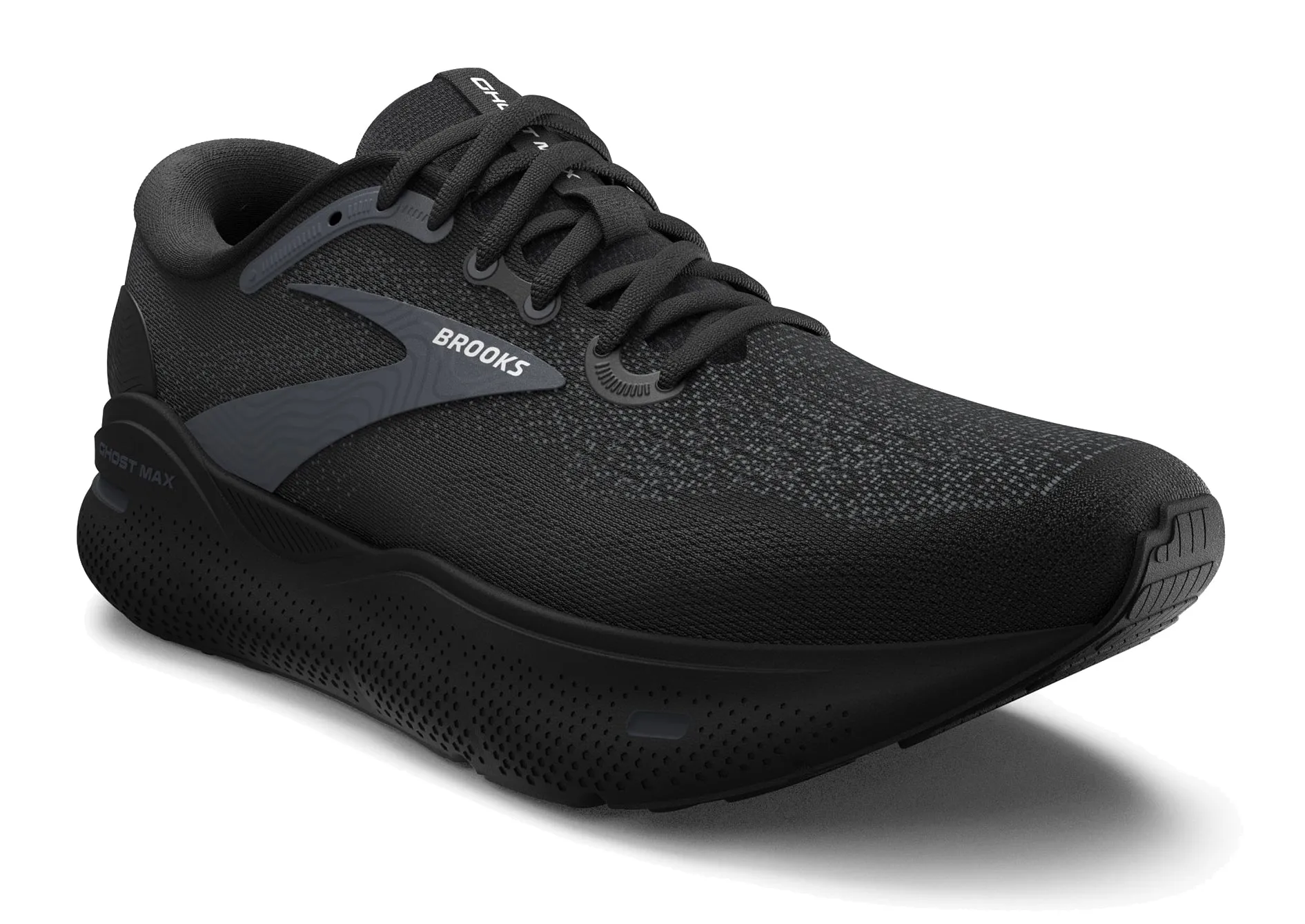 Brooks Women's Ghost Max Black/Black/Ebony Running Shoe