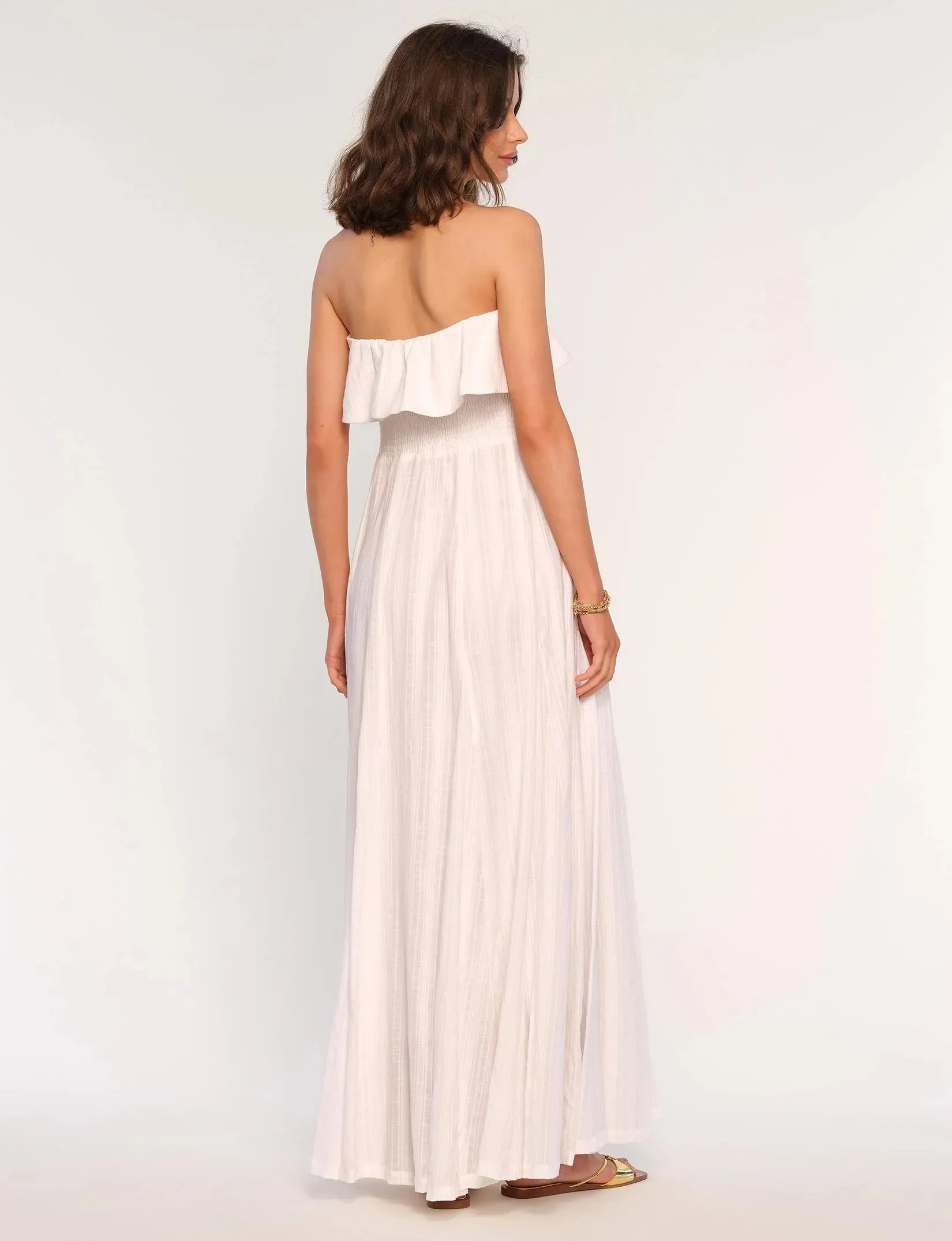 Cool Comfort Owen Dress in Paper