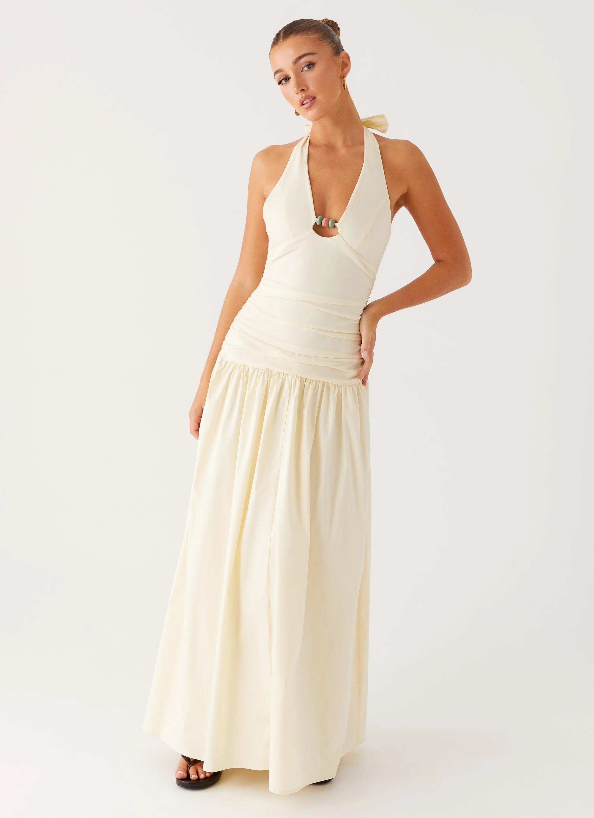 Val Maxi Dress - Lemon Morning Wear Magic Day