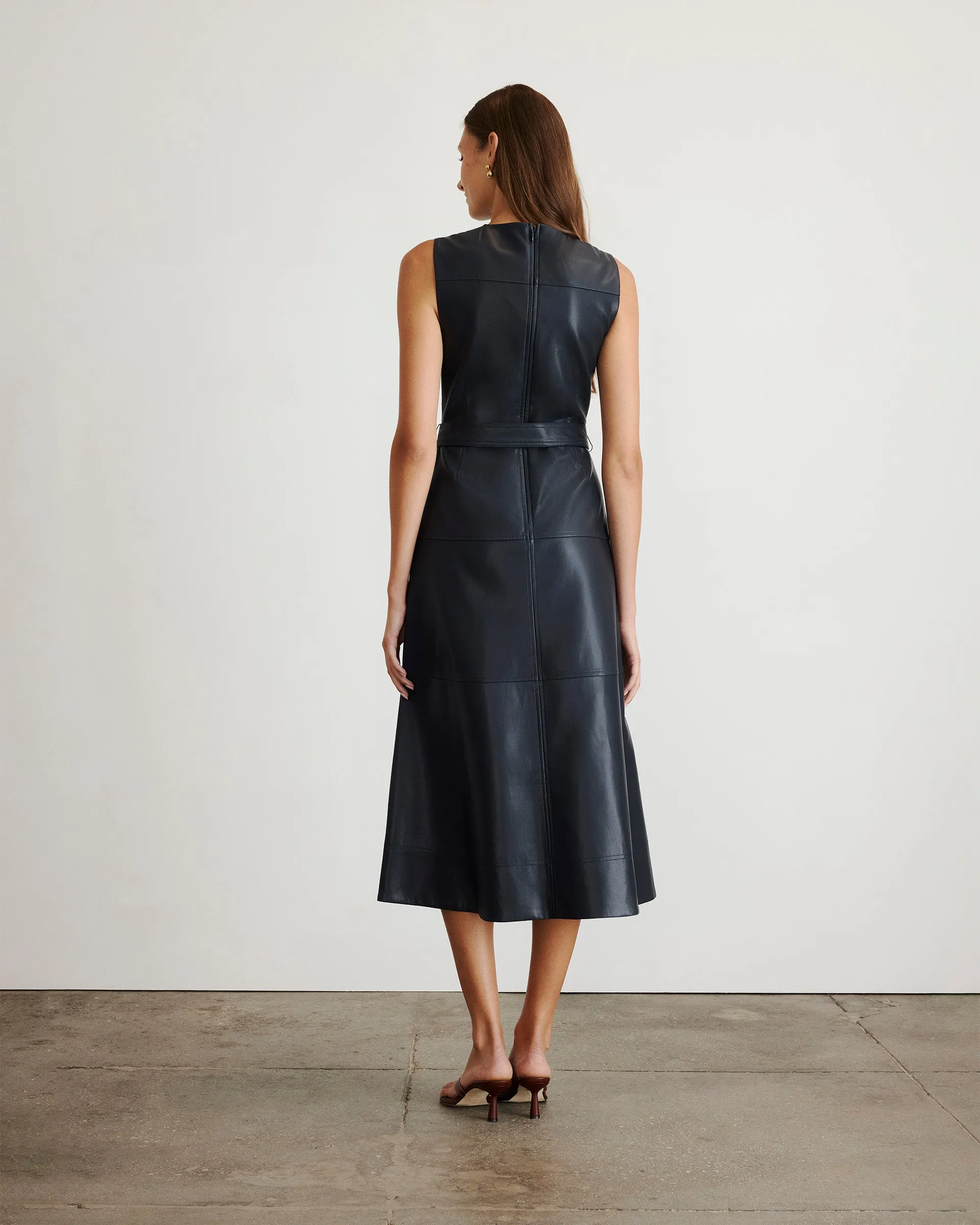 Reinella Dress Draped Layer Water-Repellent-Finish