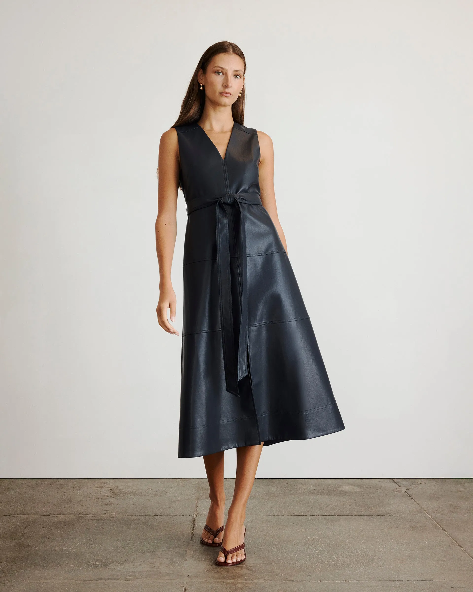 Reinella Dress Trendy Layering StretchableKnit