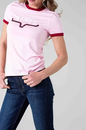 Button Down Kimes Ranch Womens Fast Tech T Blush Polyester Blend S/S T-Shirt Nautical Look Kimes Ranch Womens Fast Tech T Blush Polyester Blend S/S T-Shirt