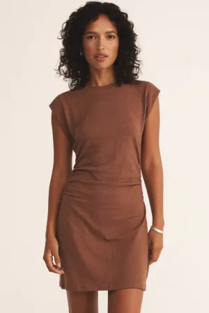 Camino Textured Mini Dress by Z Supply Polished Layer Camino Textured Mini Dress by Z Supply Gentle Drape