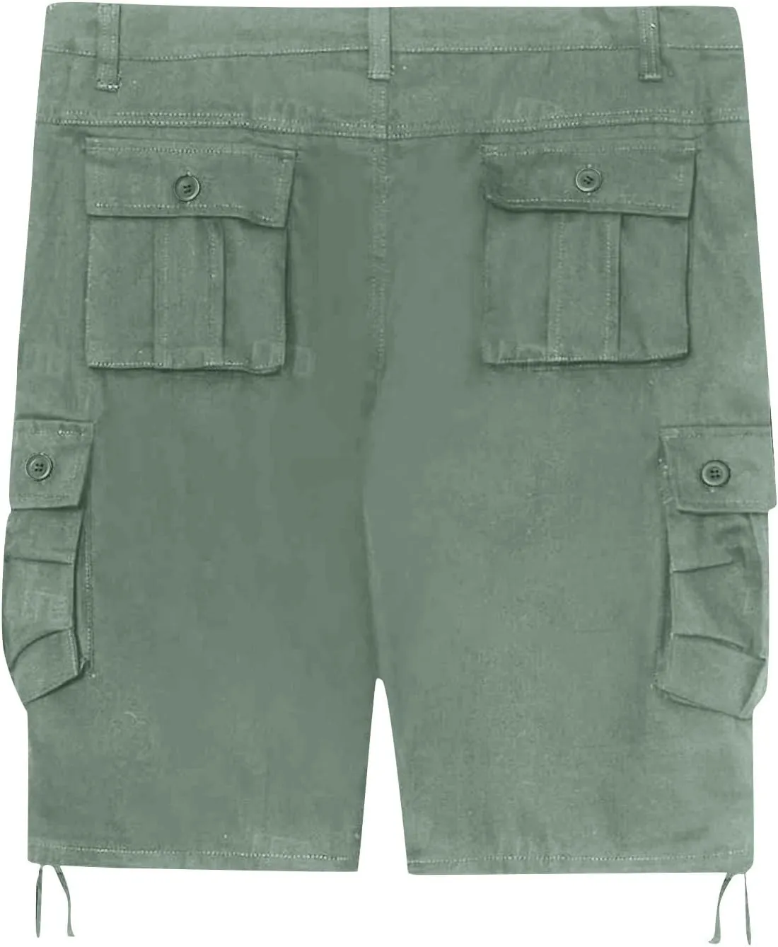 Camo Shorts Men Lightweight Baggy Summer Ripstop Activewear with Pockets Fishing Wide Leg Shorts