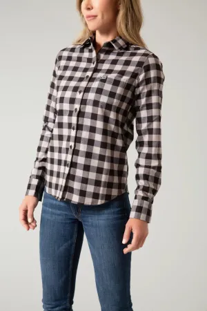 Camouflage Print Kimes Ranch Womens Garrison Grey Heather Cotton Blend L/S Shirt Patterned Texture Smart Layering Kimes Ranch Womens Garrison Grey Heather Cotton Blend L/S Shirt
