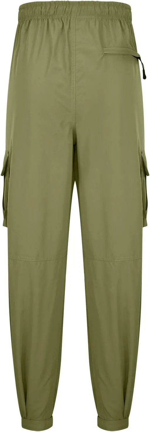 Cargo Pants Men Classic Fit Lightweight Joggers Multi Pockets Casual Athletic Workout Running Pants Activewear