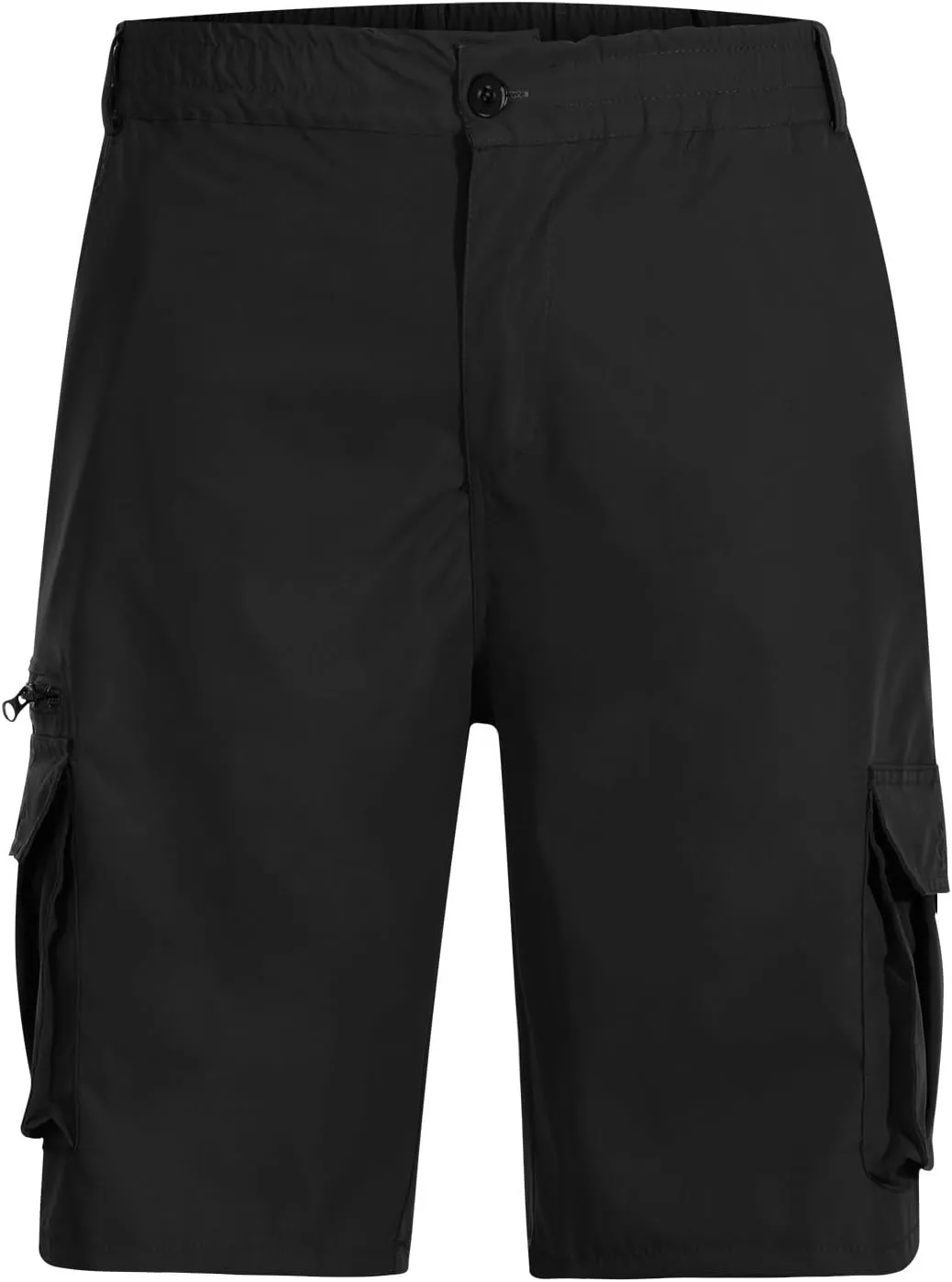 Cargo Shorts for Men Knee Length Combat Short with Multi-Pocket Outdoor Sports Hiking Jogger Short Pants
