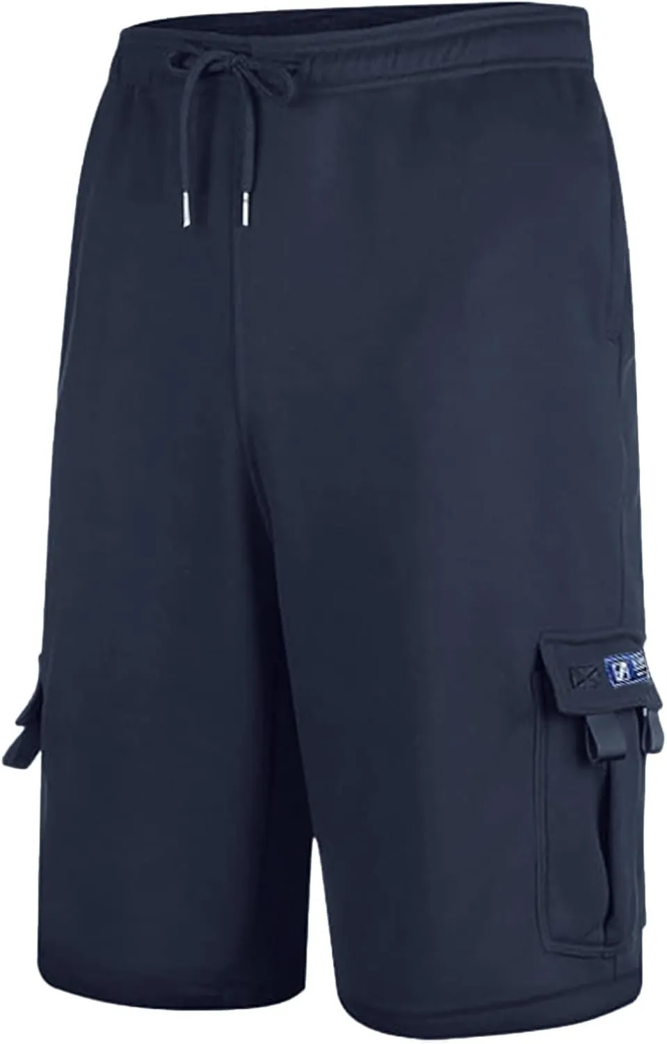 Cargo Sweat Shorts for Men Drawstring Elastic Waist Jogger Shorts Summer Comfy Casual Activewear Trendy Streetwear