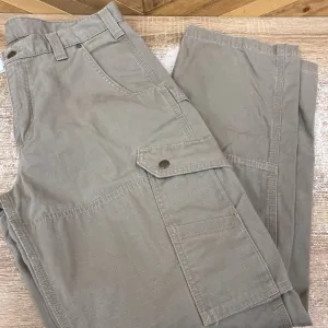 Carhartt - Men's Cargo Pants - MSRP $110: Beige-men-34x32