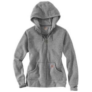 Carhartt Women's Asphalt Heather Sandpoint Zip Front Sweatshirt
