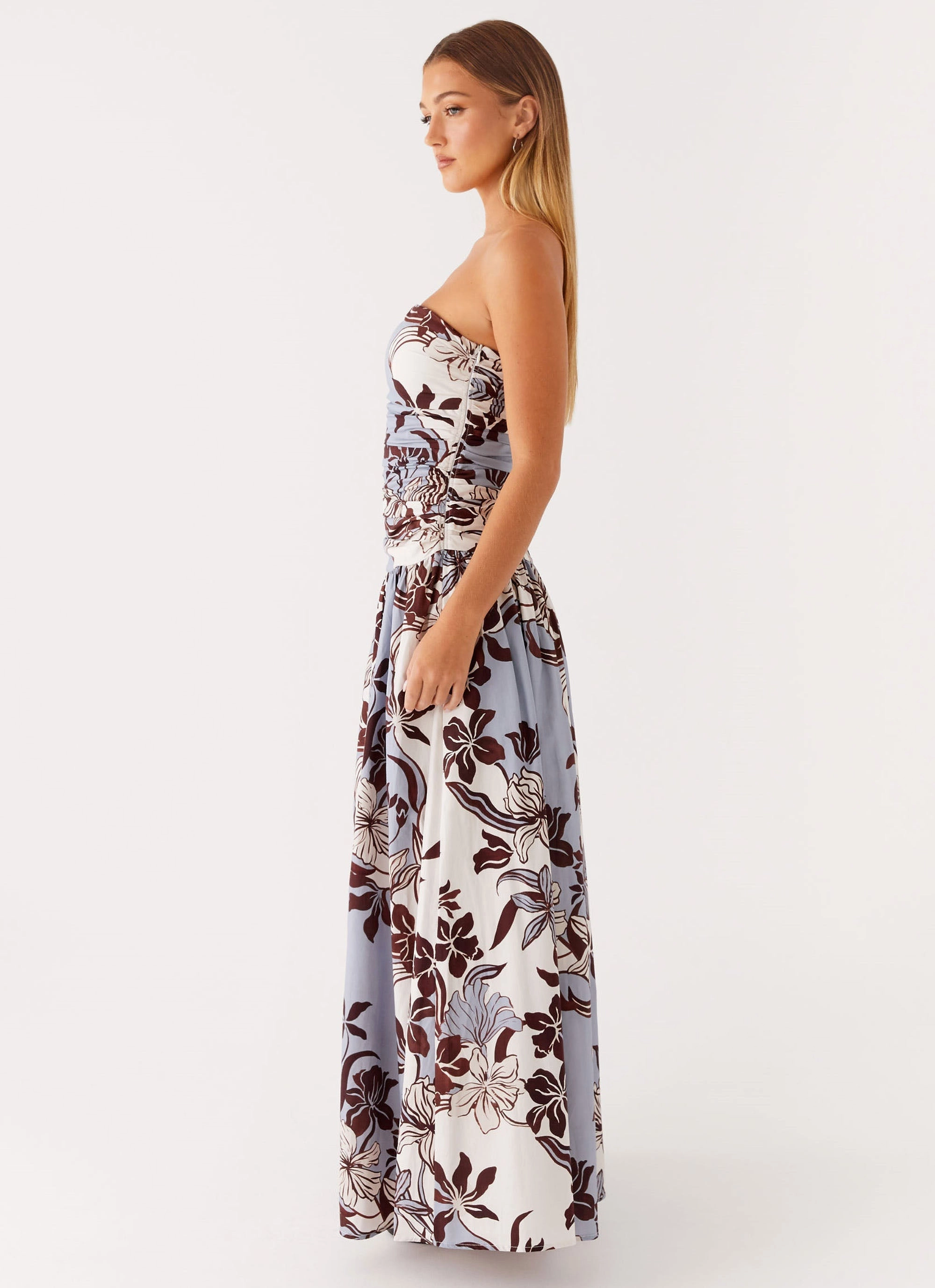 Carmel Maxi Dress - Bluewood Blossom Fashion Forward