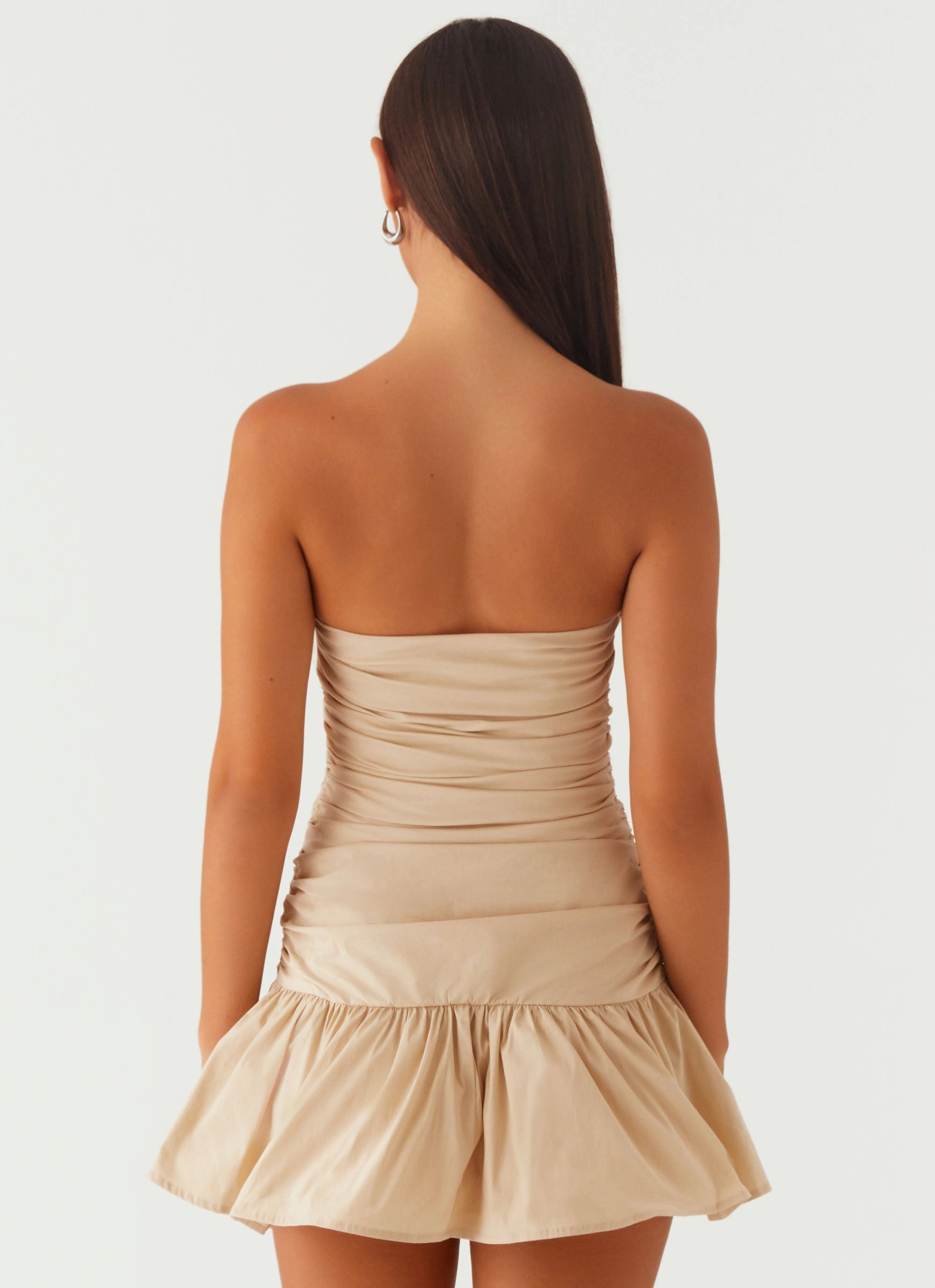 Carmel Mini Dress - Ivory vacation look