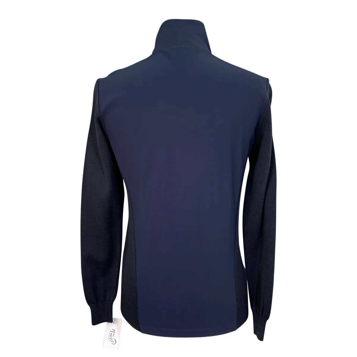 Cavalleria Toscana Full Zip Jacket in Navy - Women's Small