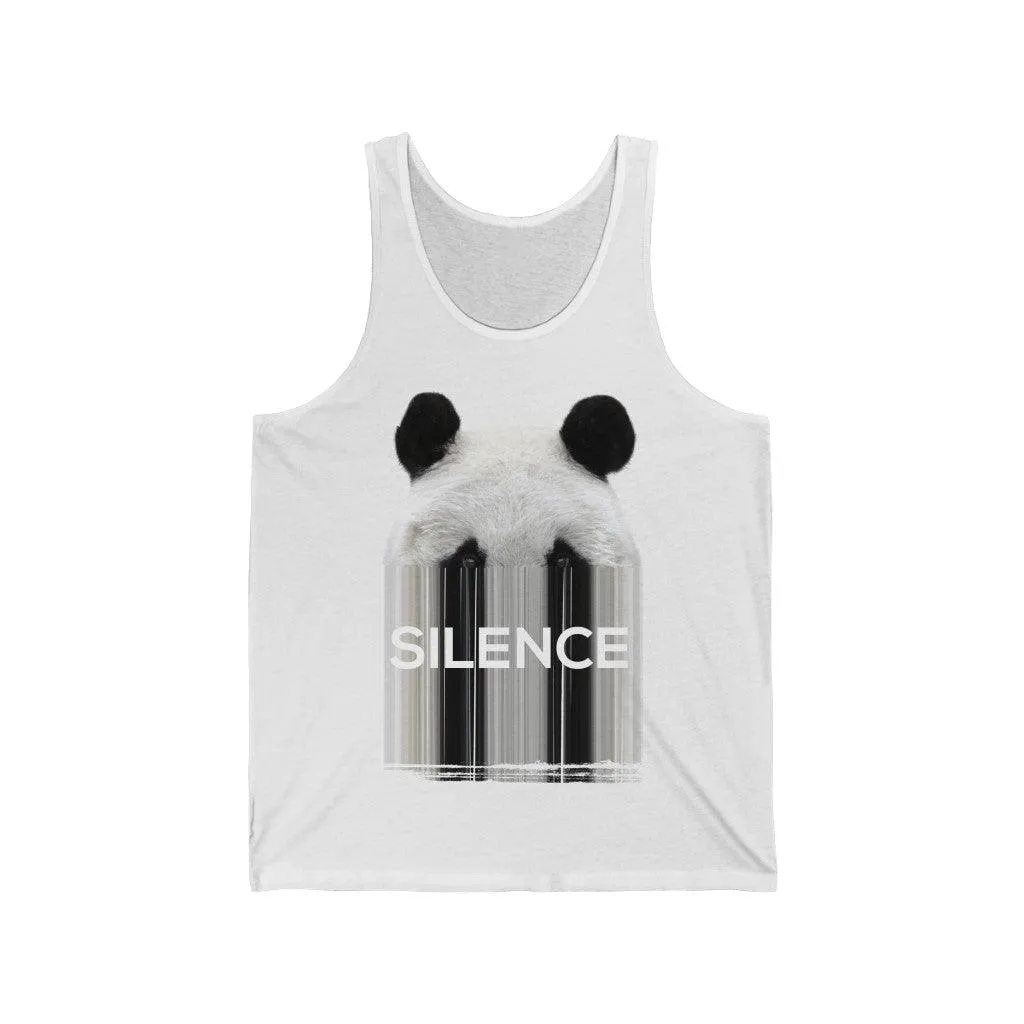 Censored Panda Graphic Tank Top