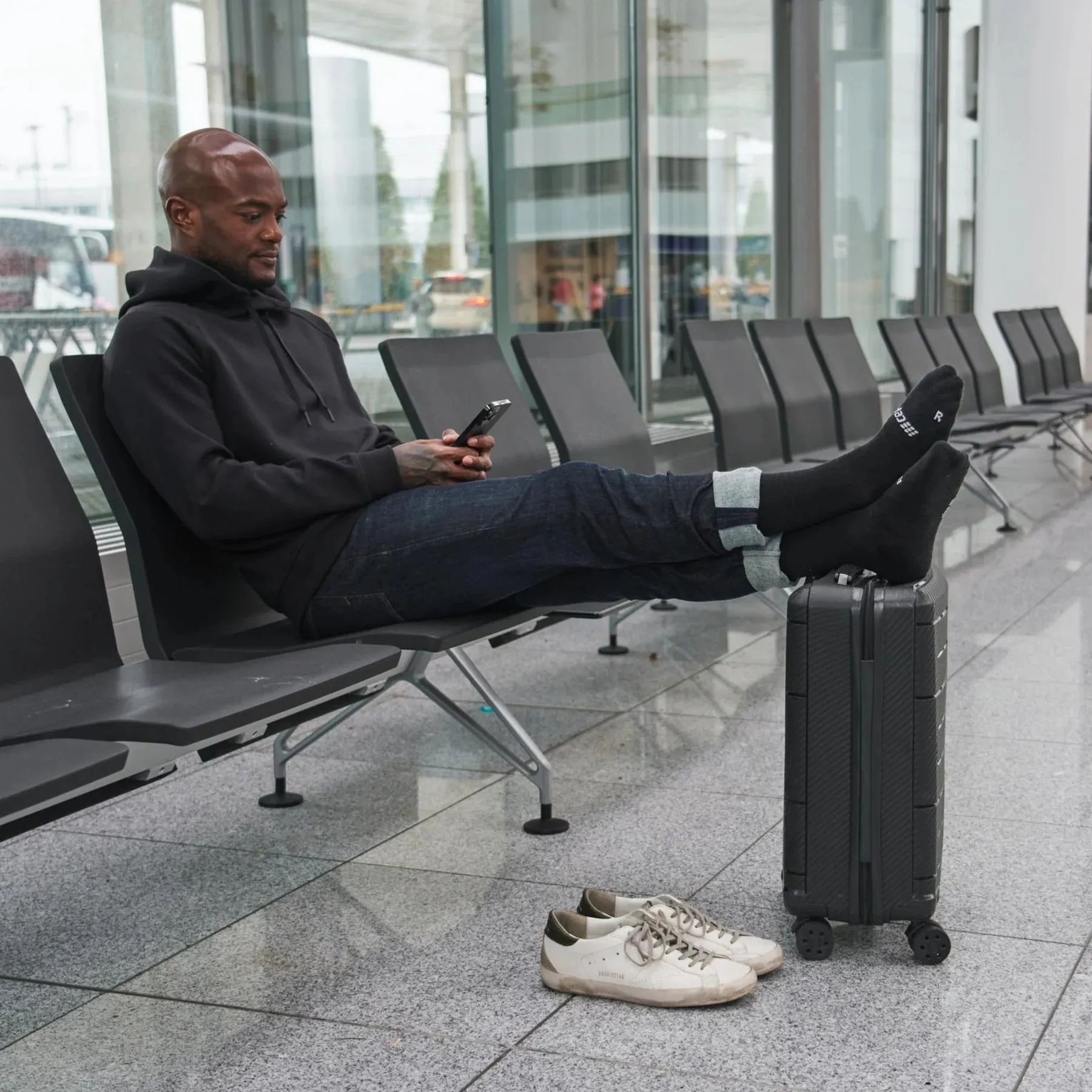 CEP | Flight Compression Socks | Men's | Black