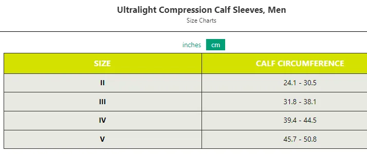 Cep Ultralight Compression Men's Calf Sleeves -Flash Green