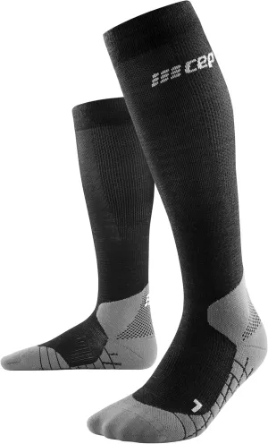CEP Womens Hiking Socks, 20-30 mmHg Compression, Light Merino Wool, Tall Knee High