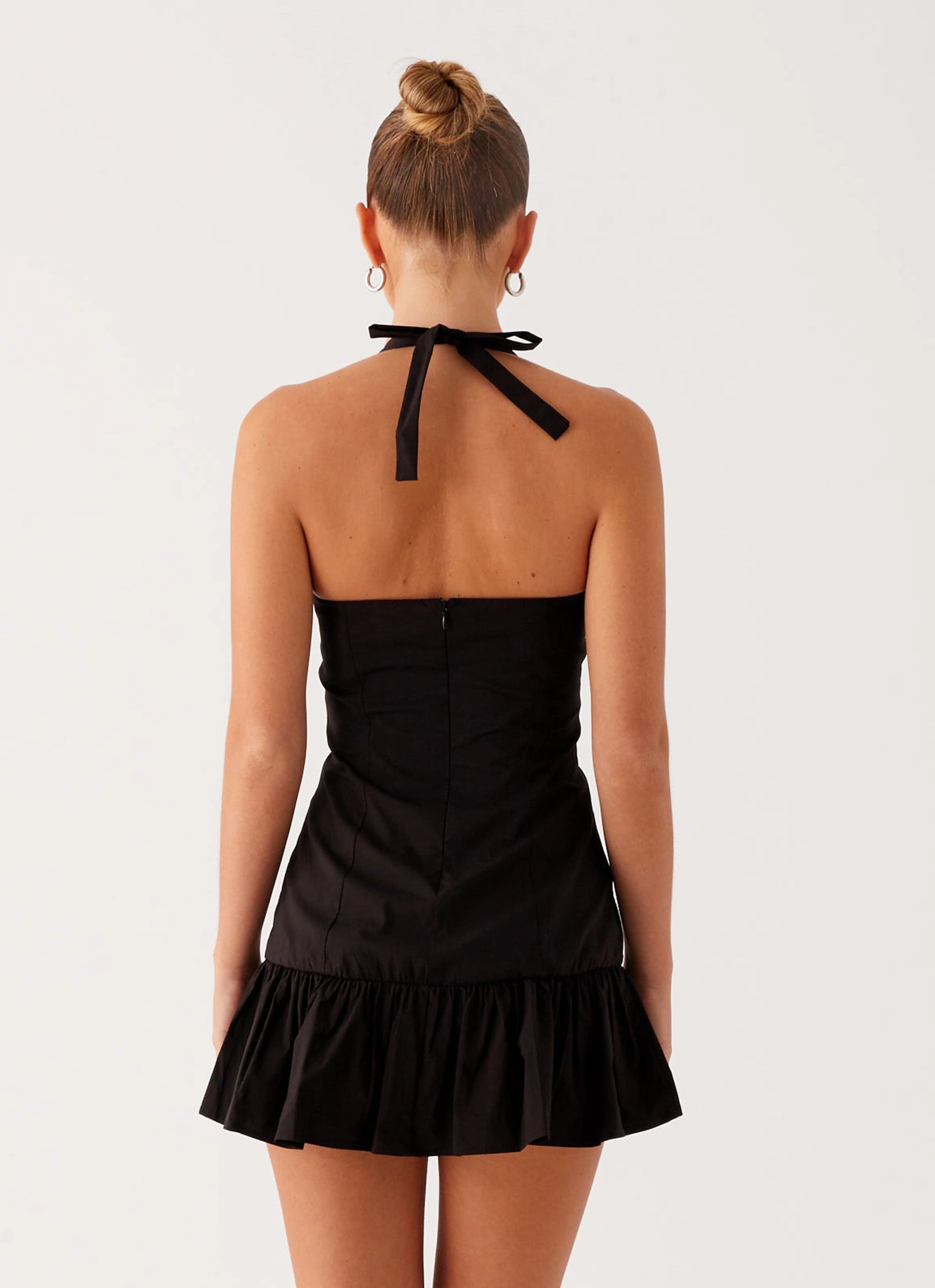 Relax Mode Cheryl Bustier Mini Dress - Black