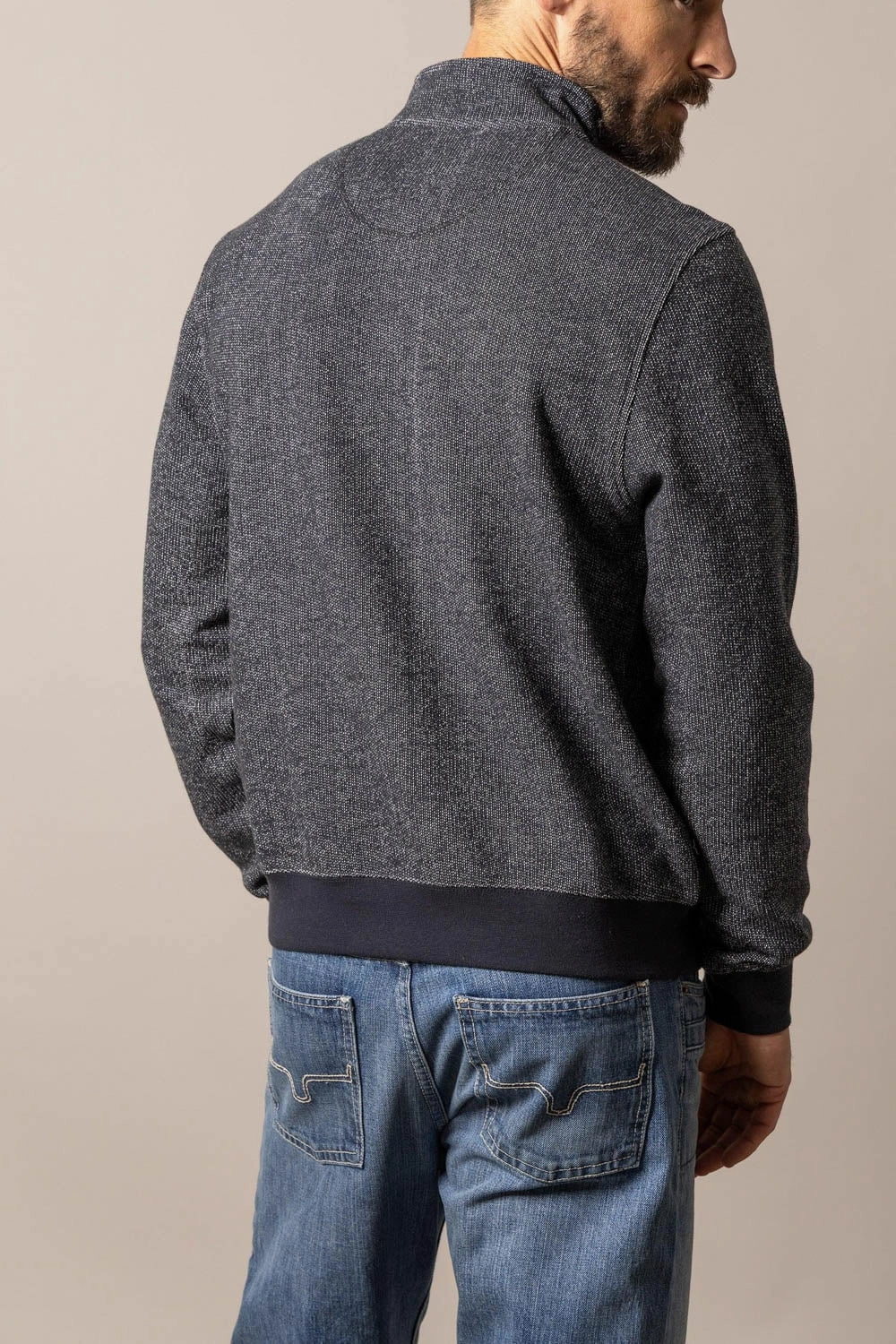 Kimes Ranch Mens Kingswell Black 100% Cotton Sweatshirt Timeless Classic