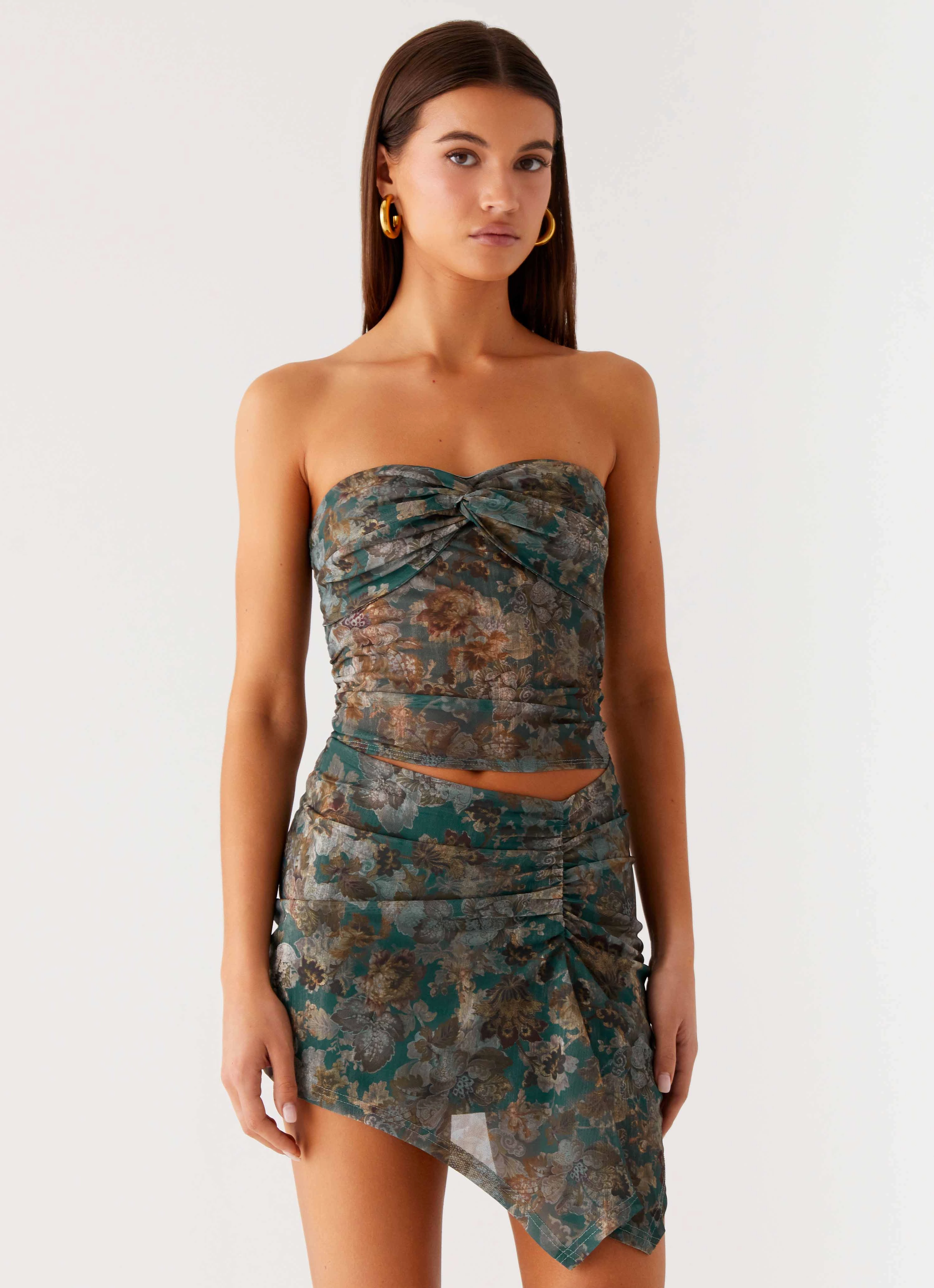 Cloud Light Vayda Mini Dress - Vintage Blossom