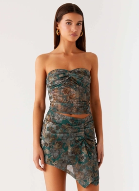 Chic Look Vayda Mini Dress - Vintage Blossom Cloud Light Vayda Mini Dress - Vintage Blossom