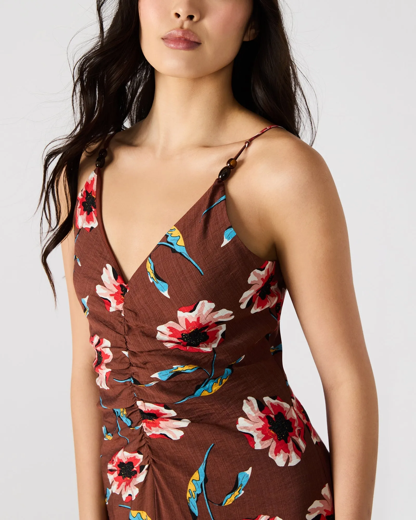 Sophisticated Wear Relax Form Monroe Dress in Brown