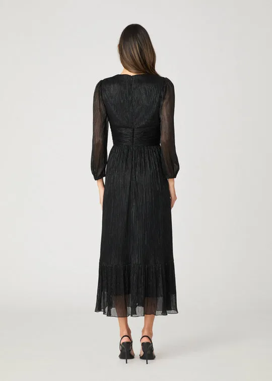 Clara Dress in Jet Picture Perfect Polite Vibe
