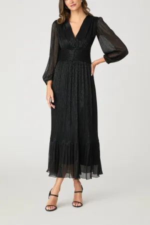 Clara Dress in Jet Brush Stroke Clara Dress in Jet Sharp Mood Work Pairing
