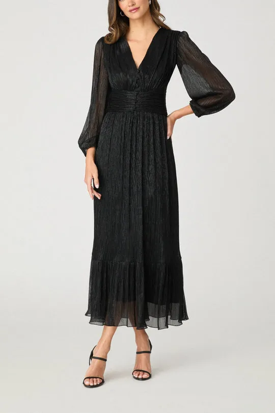 Clara Dress in Jet Sharp Mood Work Pairing
