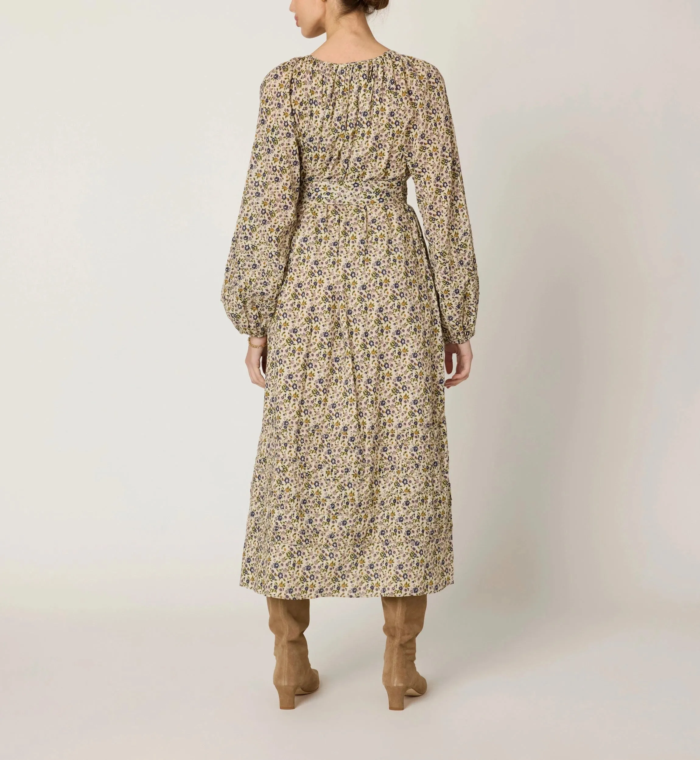Melinda Midi Dress | Eloisa Floral Fresh Appeal Studio Style