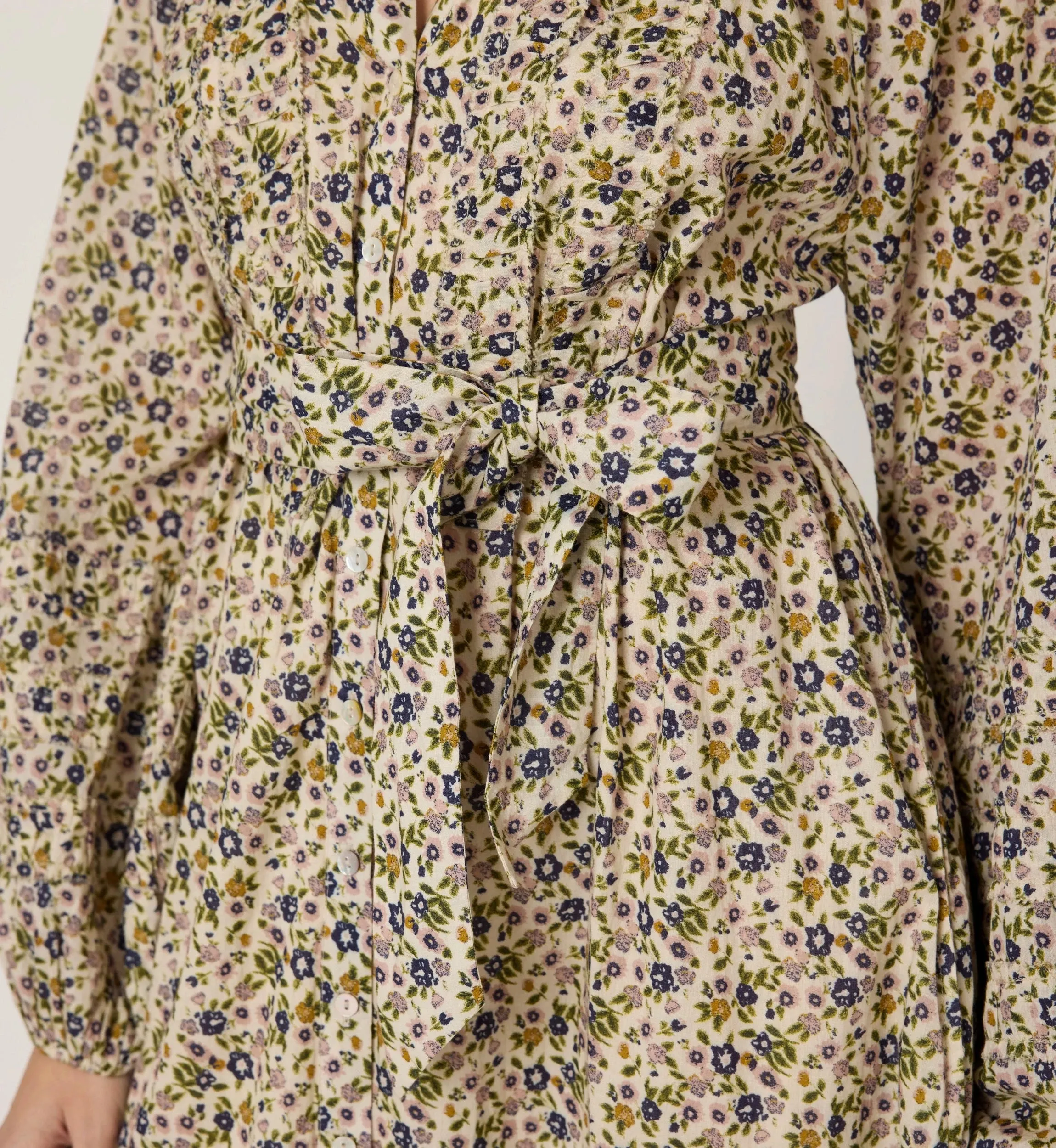 Cool Simplicity Melinda Midi Dress | Eloisa Floral