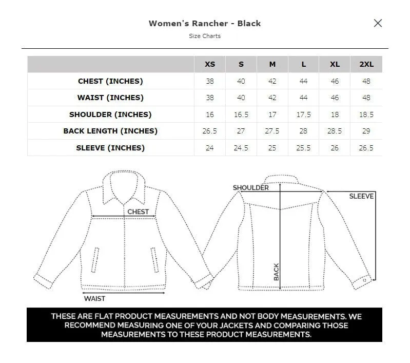 Weekender Wear Clean Fashion STS Ranchwear Womens Rancher Vintage Black Leather Leather Jacket