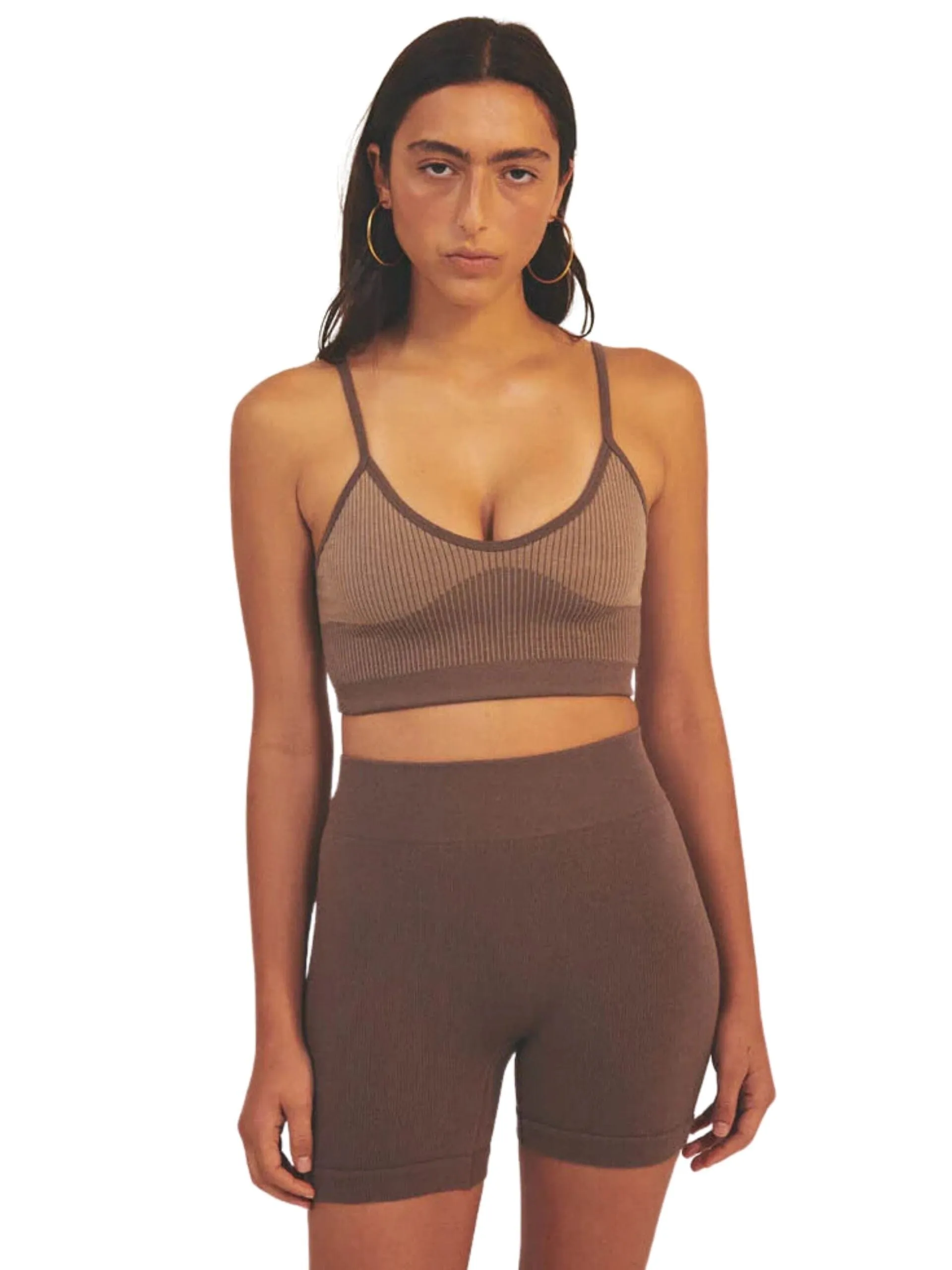 Classic Wool Mini Short / Mocha