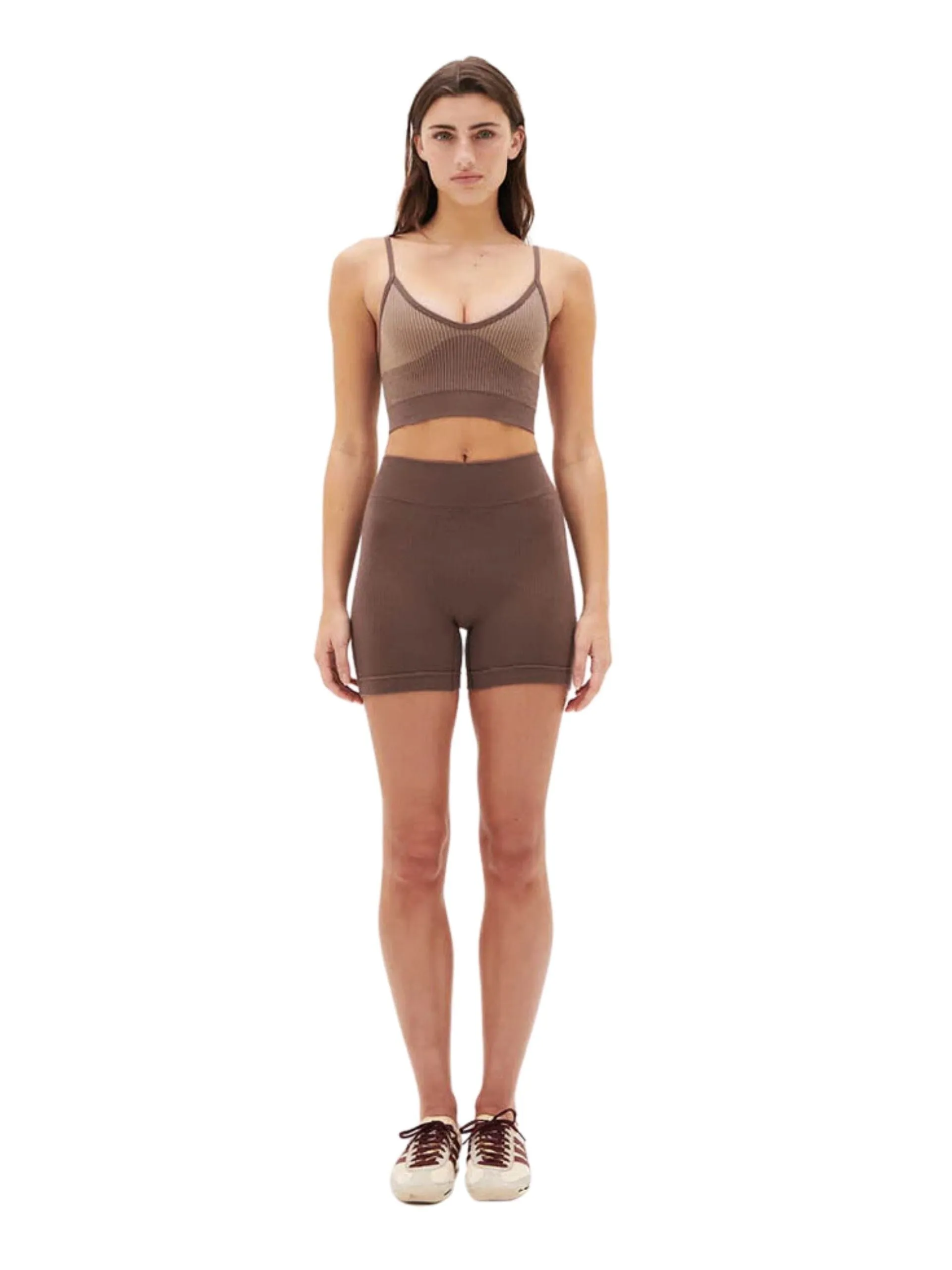 Classic Wool Mini Short / Mocha