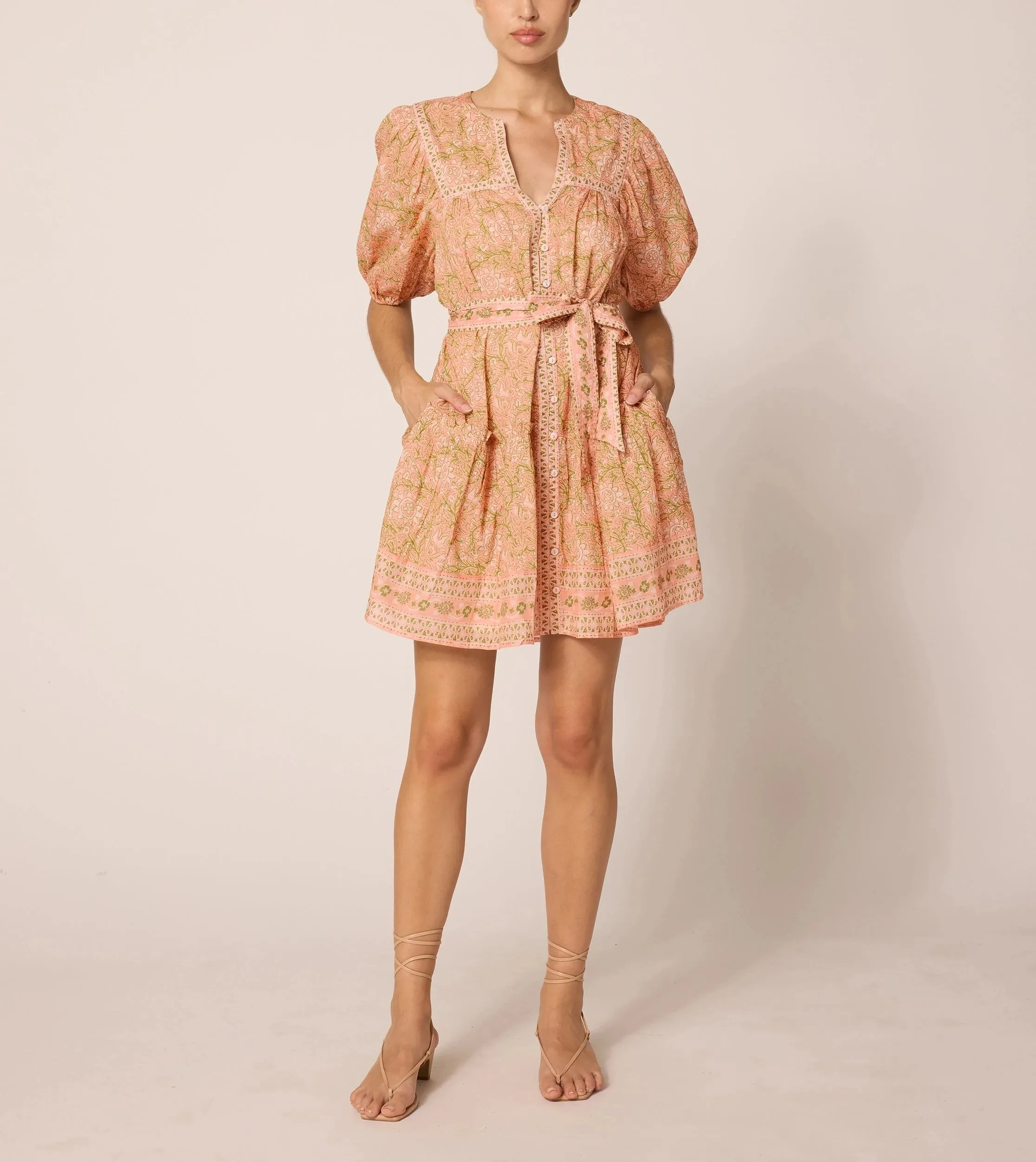 Lightweight Feel Calista Mini Dress | Cecil Blush