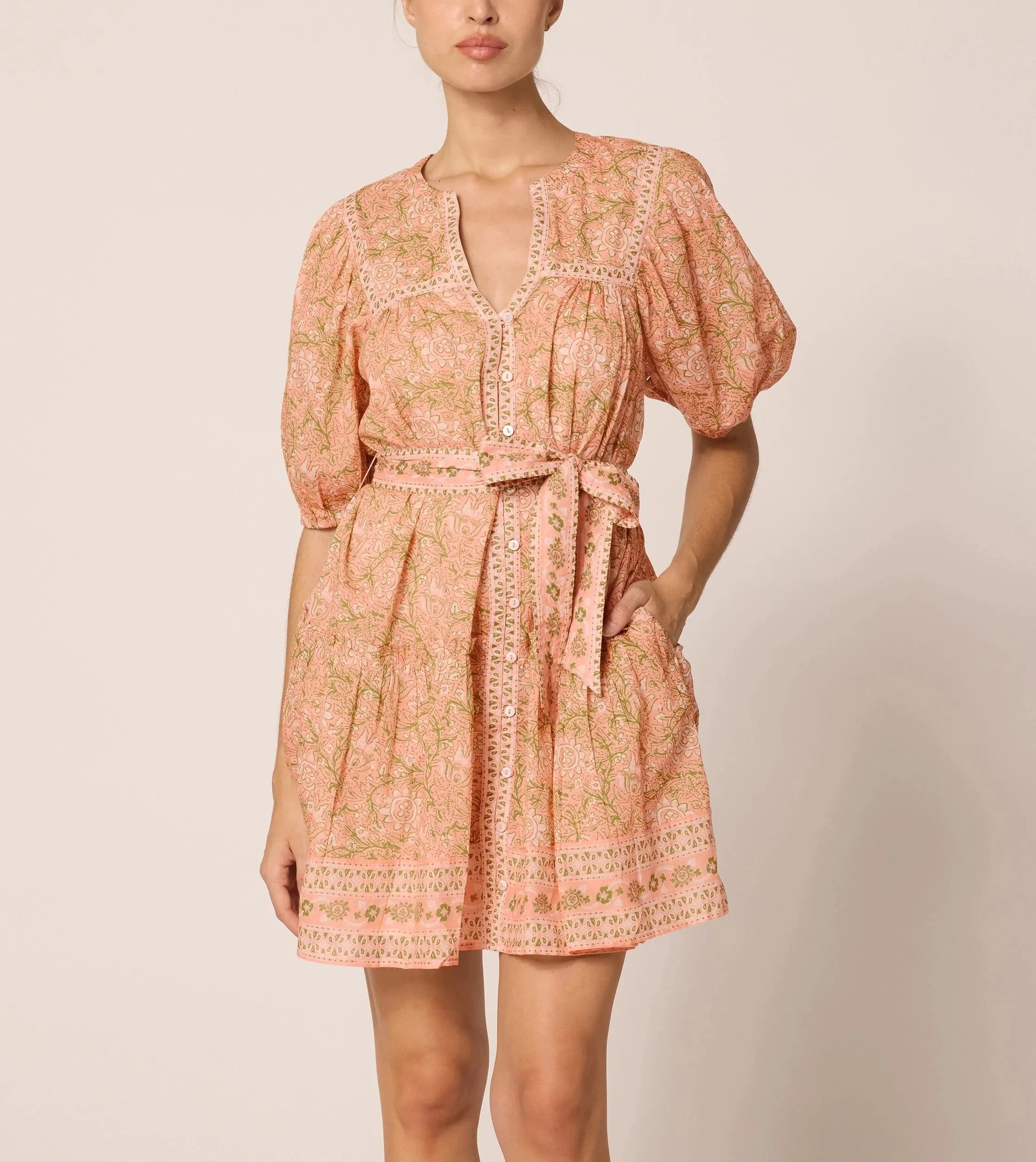 Calista Mini Dress | Cecil Blush Smart Glide Full Coverage