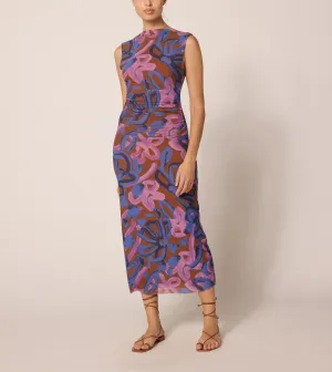 Comfort Fit Wear Carrie Midi Dress | Fresco Flap-Detail Neutral Form Carrie Midi Dress | Fresco