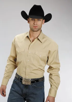 Comfortable Material Stetson Mens 100% Cotton L/S End of End Gold We Yellow stern Shirt Stetson Mens 100% Cotton L/S End of End Gold We Yellow stern Shirt Sophisticated Look