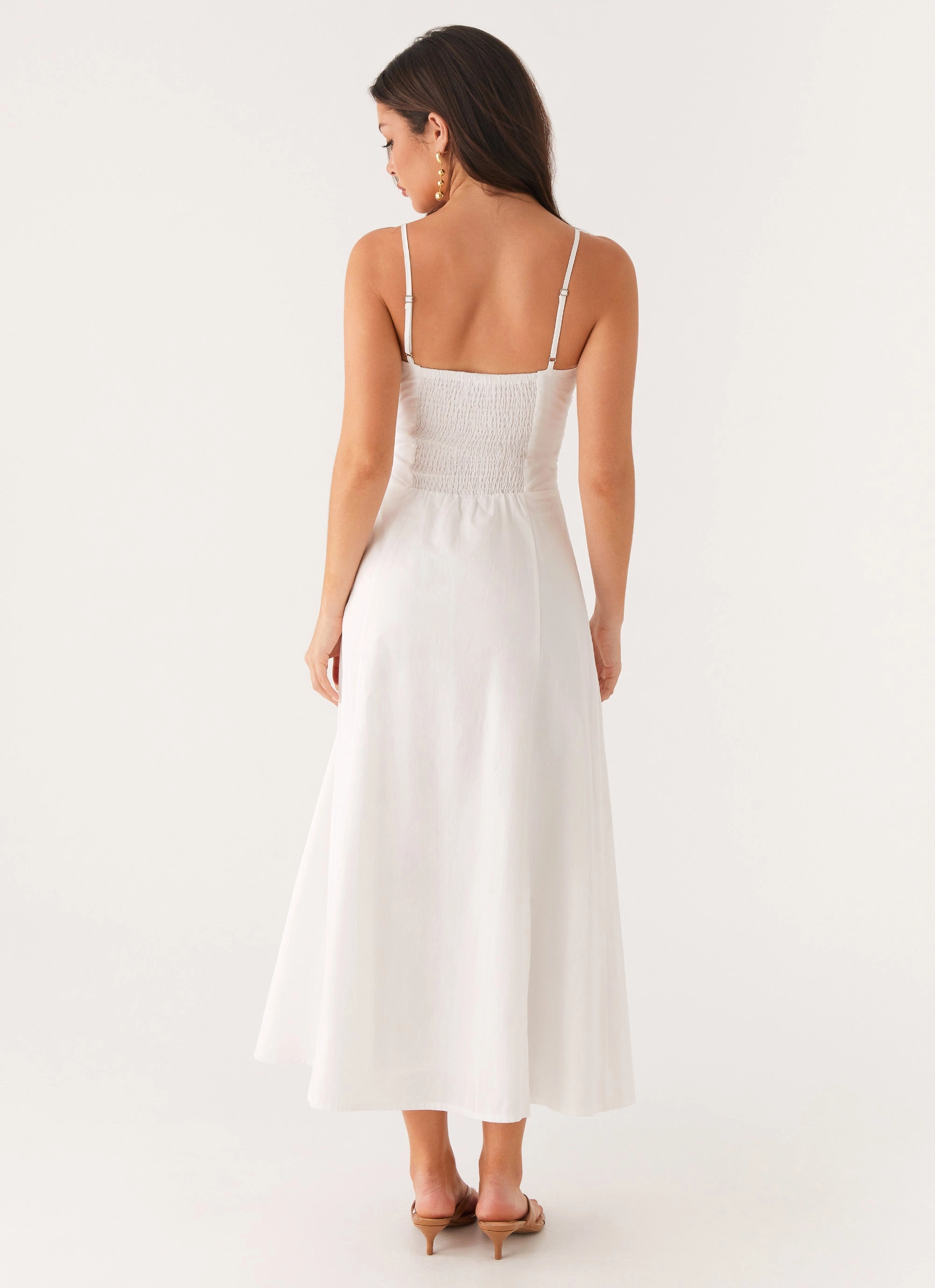 Formal Occasion Noosa Midi Dress - White