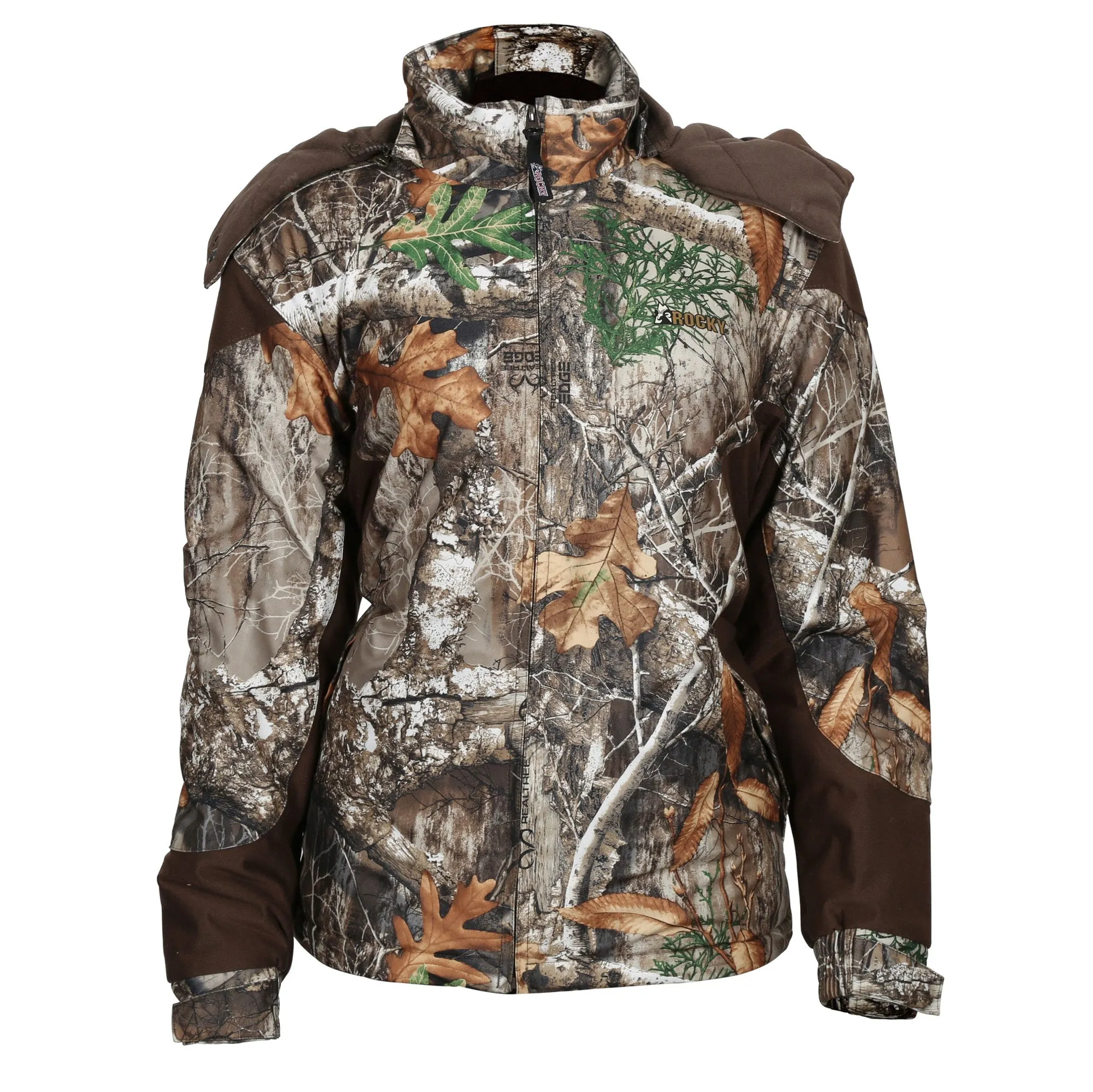 Rocky Womens Realtree Edge Polyester ProHunter WP Insulated Parka Eco Friendly Production All Day Wear