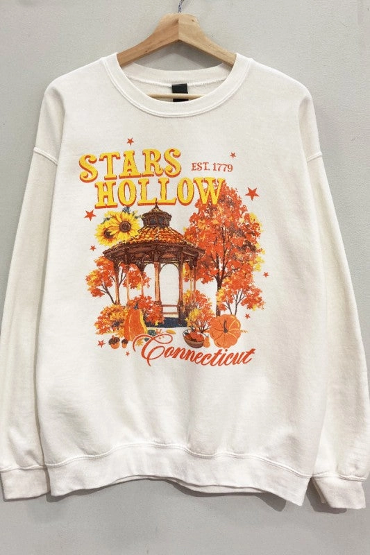 Stars Hollow Gazebo Sweatshirt S-XL Vintage Wash Comfort Stretch