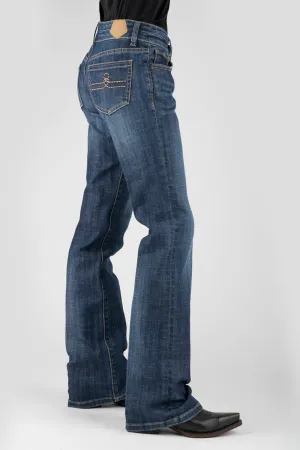 Cool Aesthetic Tin Haul Womens Rosie Double X Loop Blue Cotton Blend Jeans Outfit Ease Tin Haul Womens Rosie Double X Loop Blue Cotton Blend Jeans