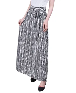 Cool Items Maxi Skirt With Sash Waist Tie Maxi Skirt With Sash Waist Tie Day To Night Light Fabrication