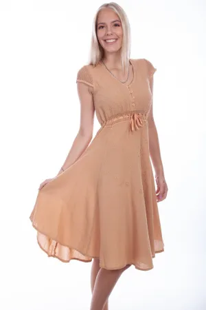 Cool Shape Scully Womens Crochet Cap Sleeve Toast 100% Cotton S/L Dress Scully Womens Crochet Cap Sleeve Toast 100% Cotton S/L Dress No Gap Waist Engineering Night Out Traveler Gear Stylish
