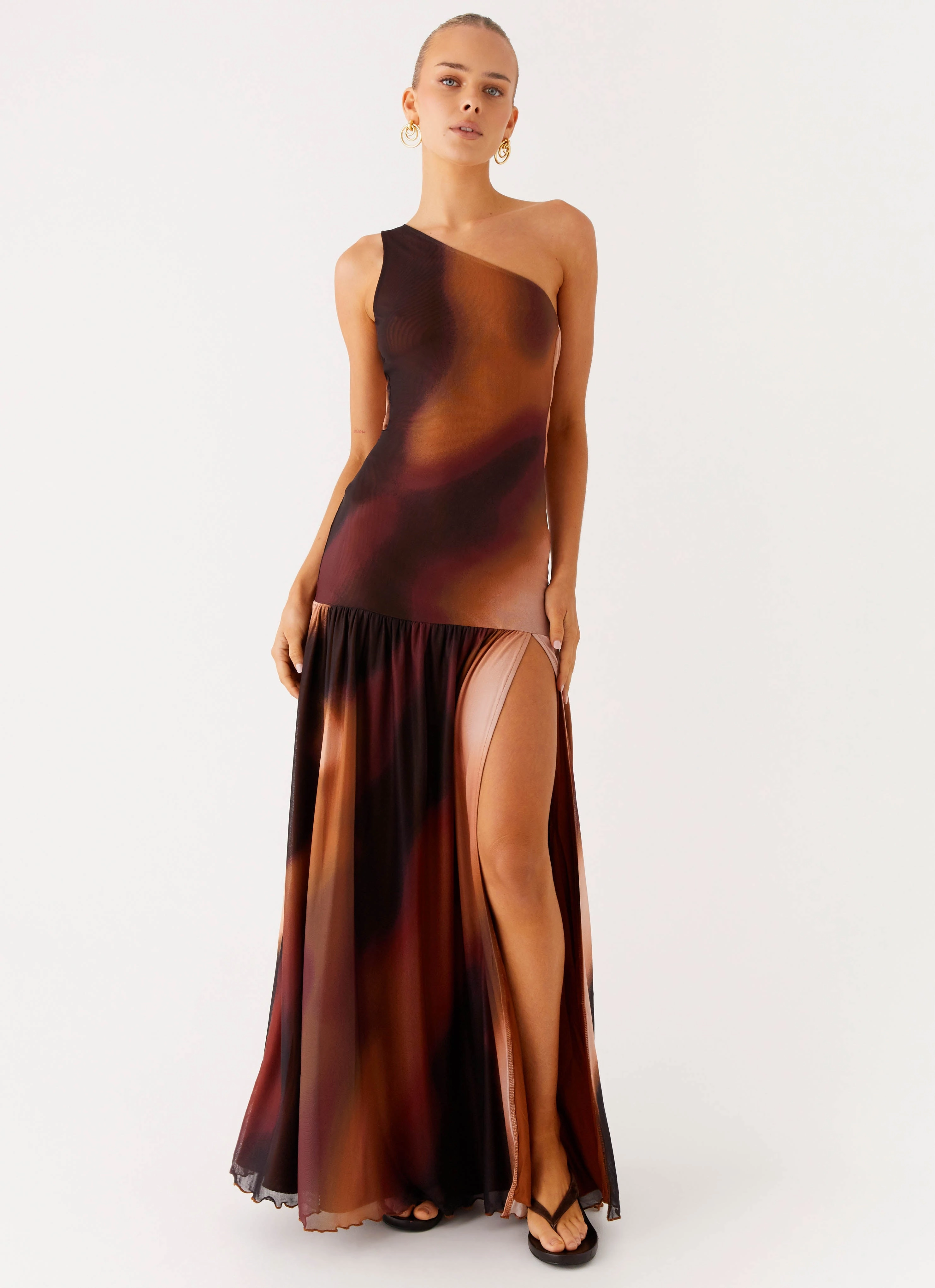 Carlina Maxi Dress - Black Gradient Everyday Layers