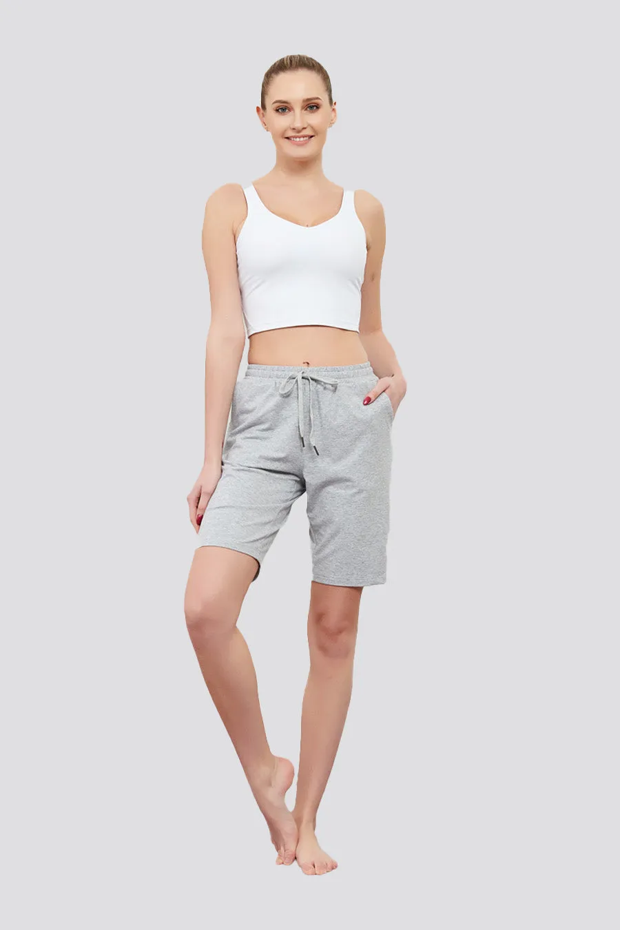 Cotton Lounge Shorts 10”