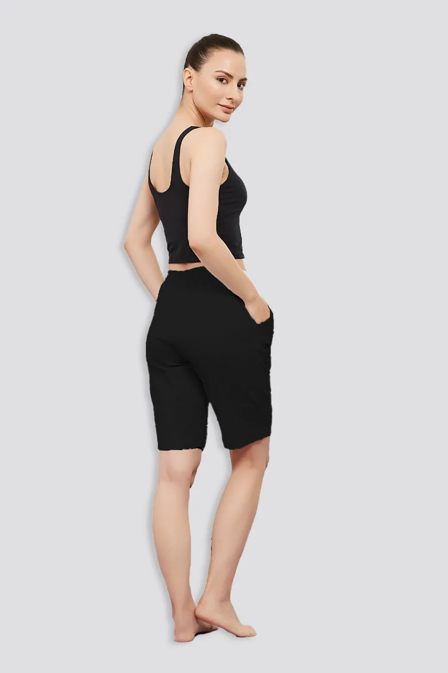 Cotton Lounge Shorts 10”