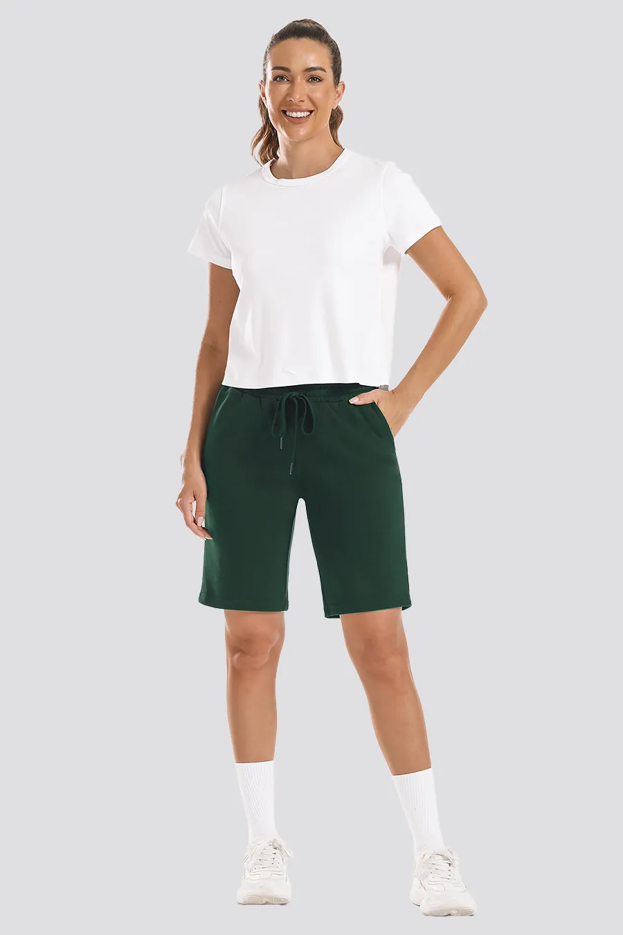 Cotton Lounge Shorts 10”